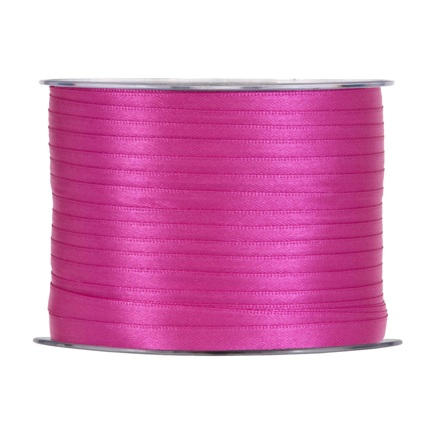 NASTRO DOPPIO RASO FUCSIA 6 MM X 100 M