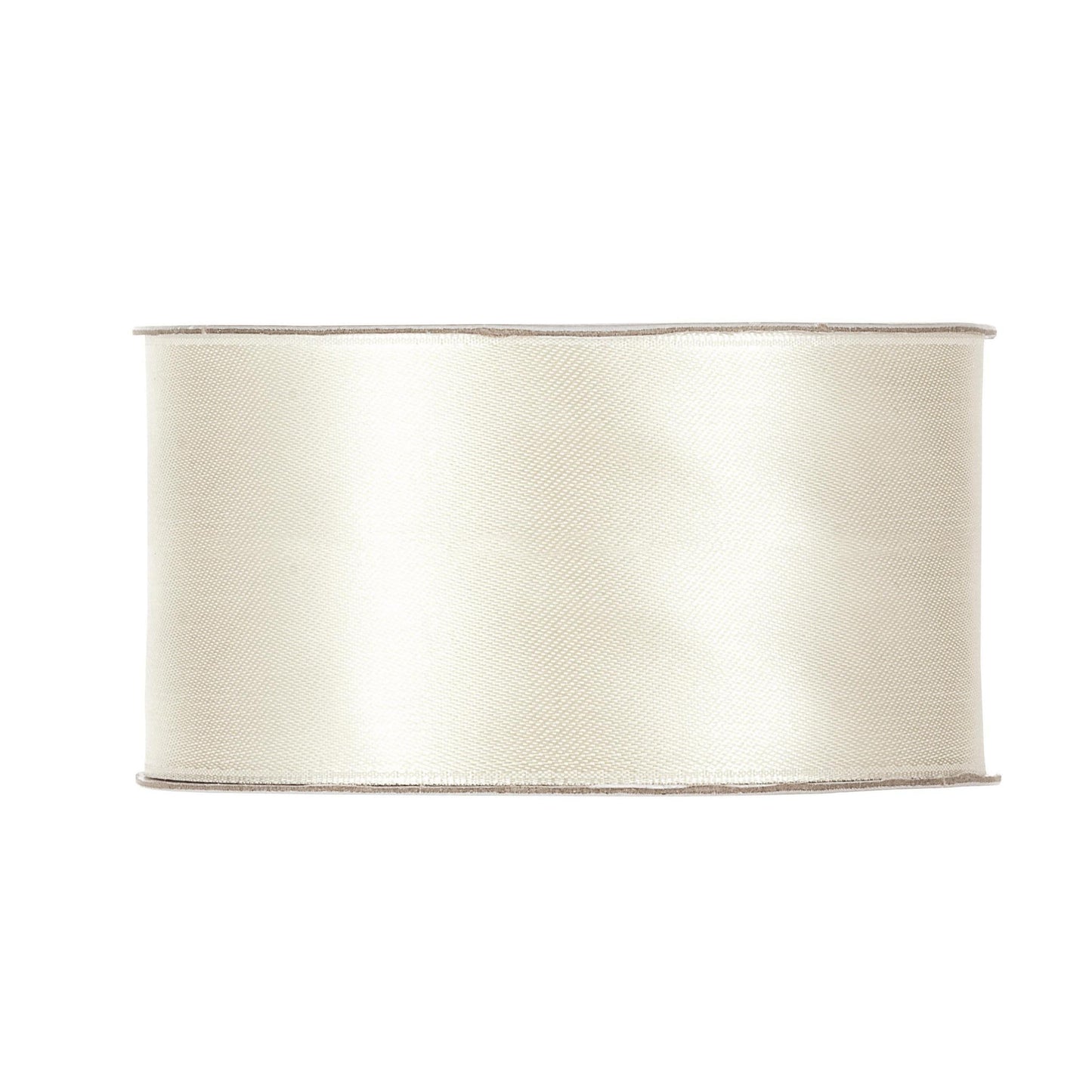 NASTRO DOPPIO RASO CREMA 40 MM X 25 M