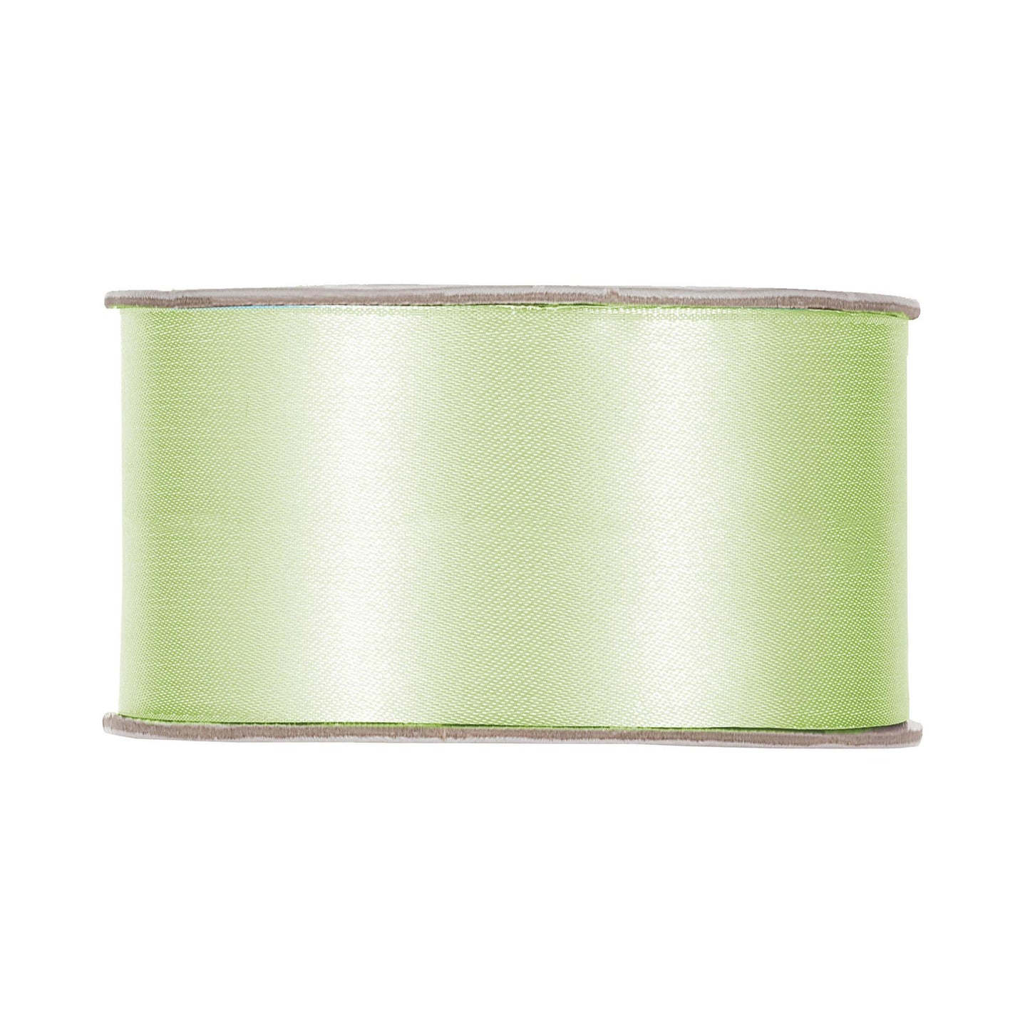 NASTRO DOPPIO RASO VERDE LIME