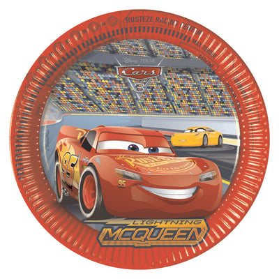 PIATTO 23 CM 8 PZ * CARS 3