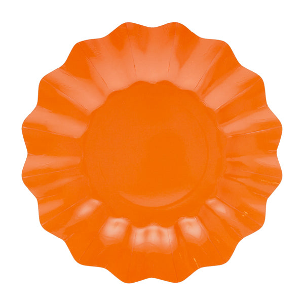 CF. 8 PIATTI NEW SHAPE CM 27 PAPAYA