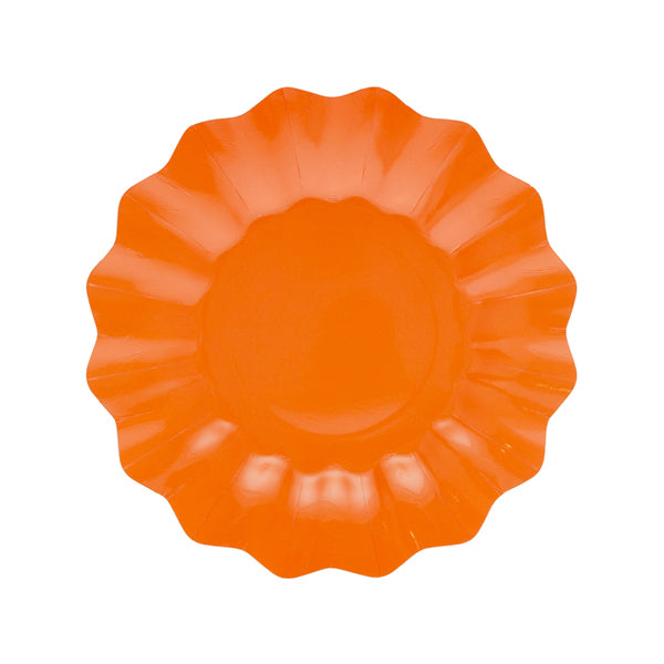 CF. 8 PIATTI NEW SHAPE CM 21 PAPAYA