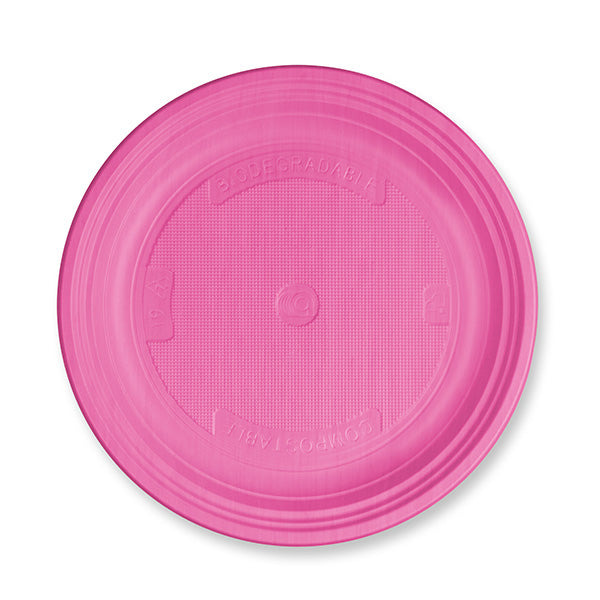 PIATTO MATER BIO PIANO FUCSIA