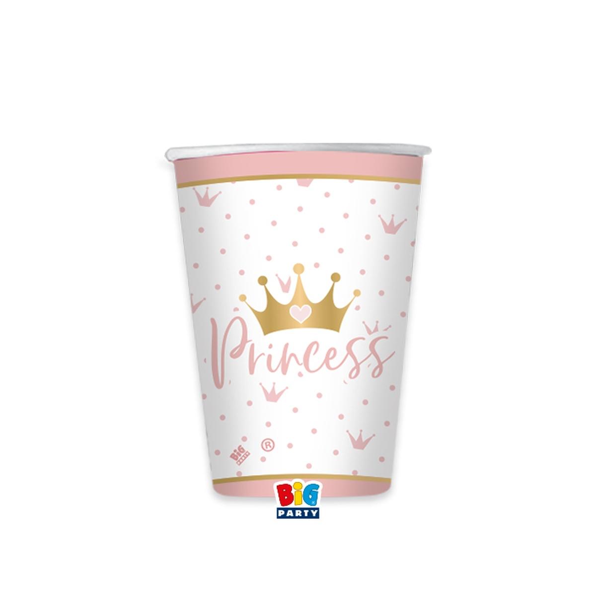 8 BICCHIERI CC.200 PRINCESS CROWN
