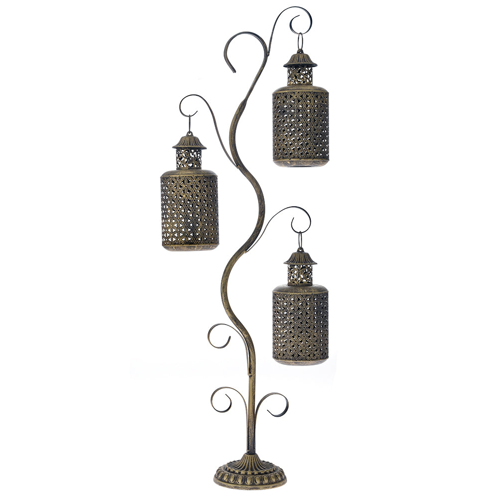 MAT COOPER METAL STAND WITH 3 METAL LANT