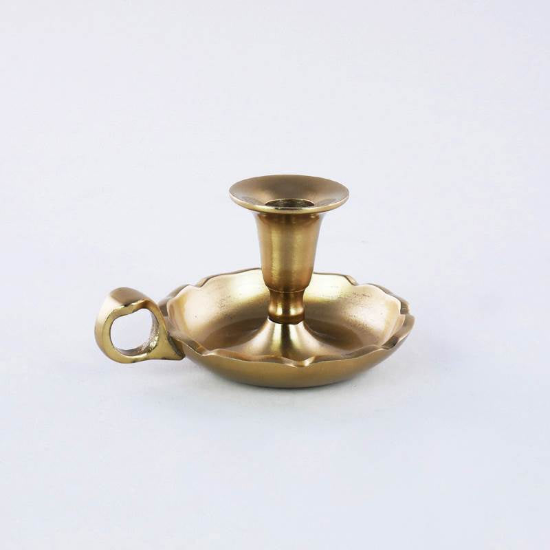 BUGIA ORO D.11X8CM ALLUMINIO