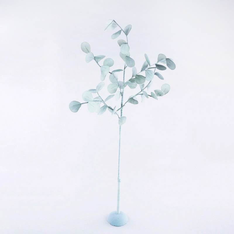 ALBERO EUCALIPTO CELESTE H.120CM PVC