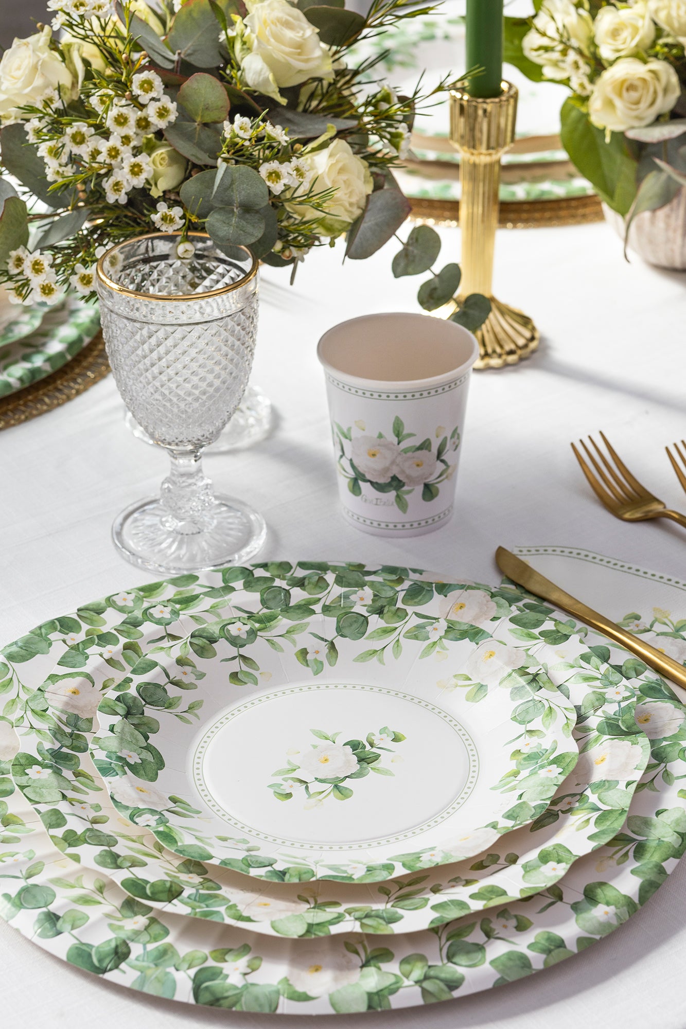 CF.8 PIATTI NEW LIBERTY ROMANTIC GREEN C