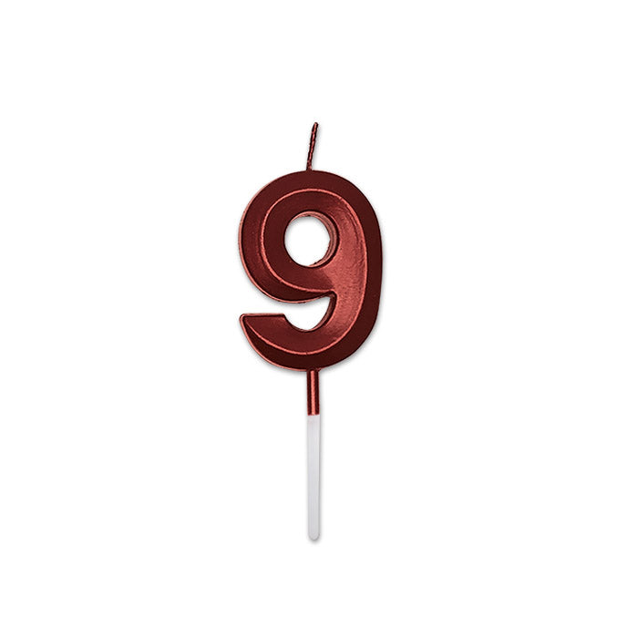 NUM. 9 PRESTIGE ROSSO METAL CM.9