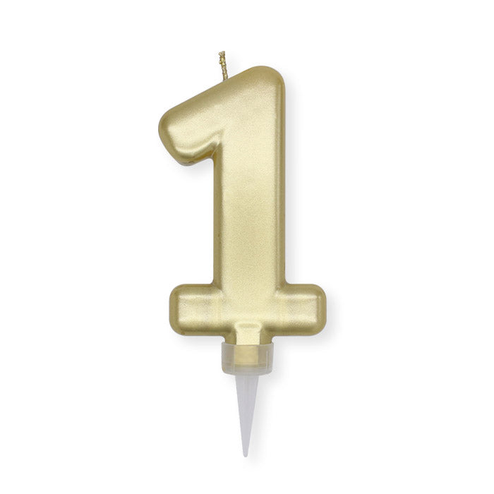 NUM. 1 DI CERA PLUMP ORO METAL CM.10