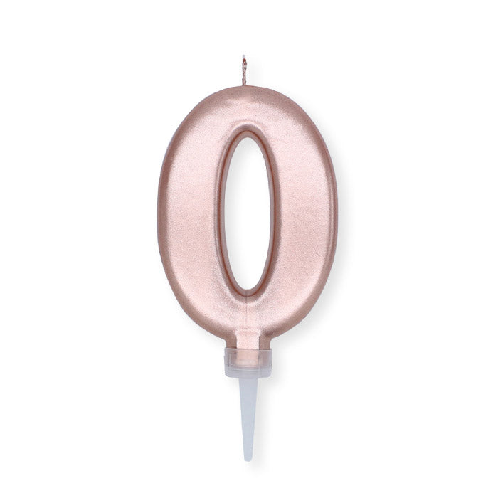 NUM. 0 DI CERA PLUMP ROSE GOLD METAL CM.