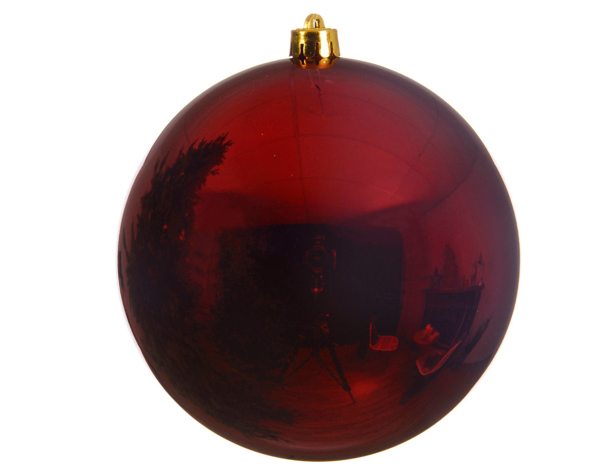 Baubles shatterproof shiny oxblood