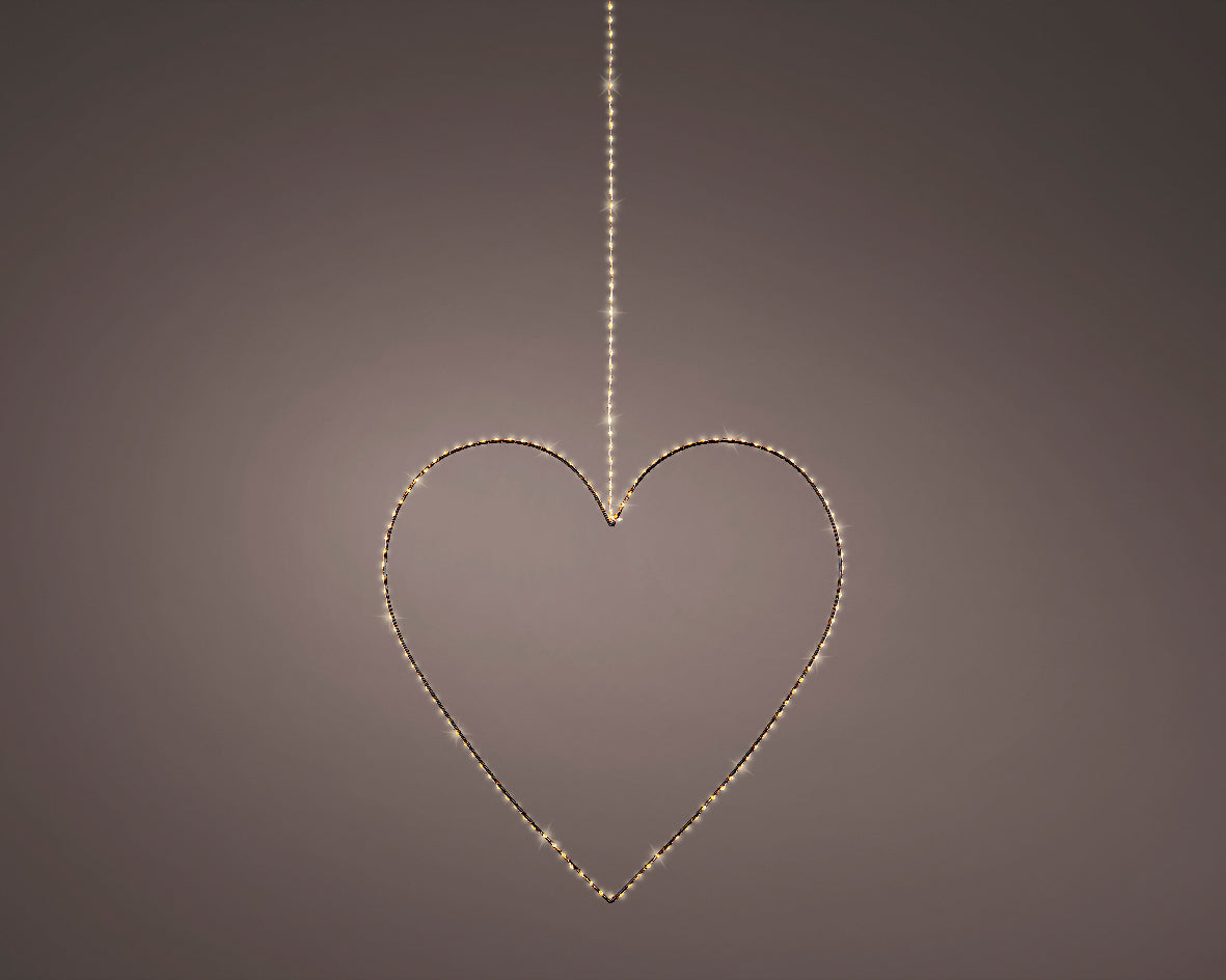 Micro LED frame metal heart steady outdo