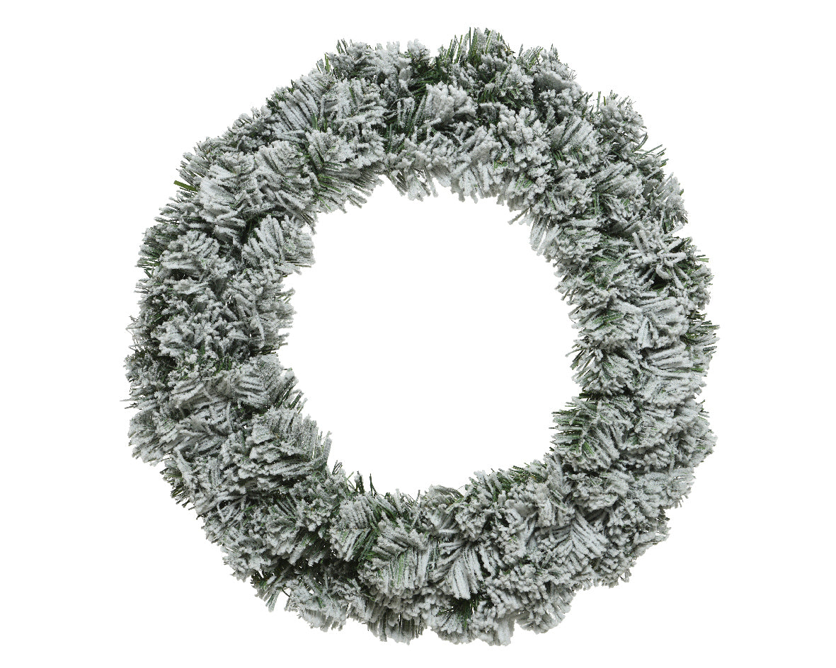 Imperial wreath snowy indoor