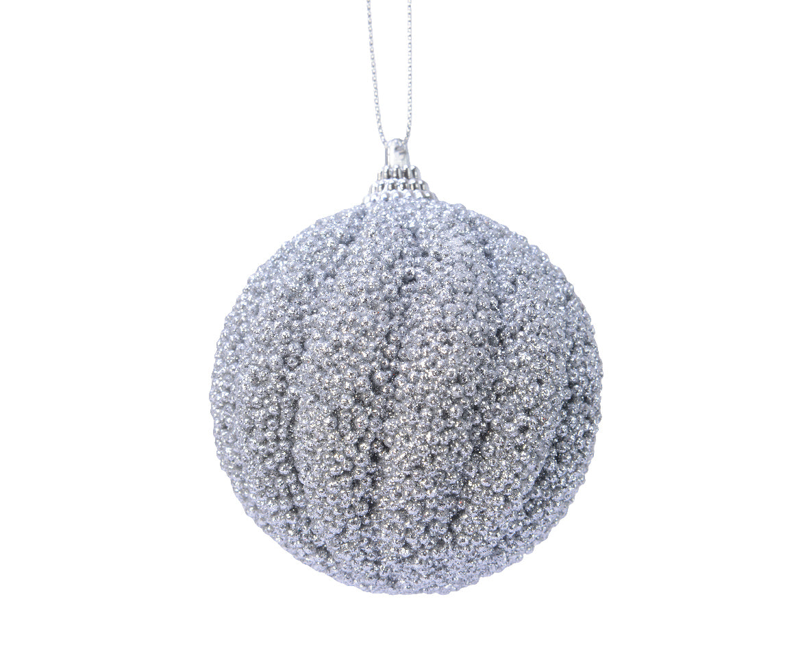 Bauble foam glitter glitter