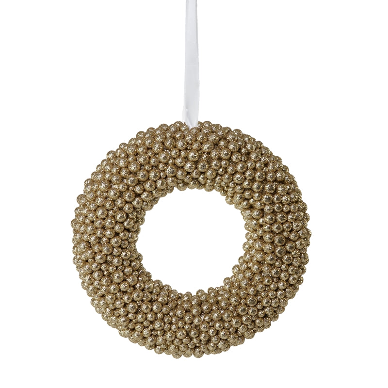 CORONA ORO D APP D.25CM PVC