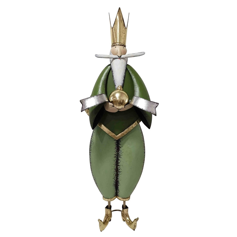 B.NATALE VERDE H.80CM METALLO