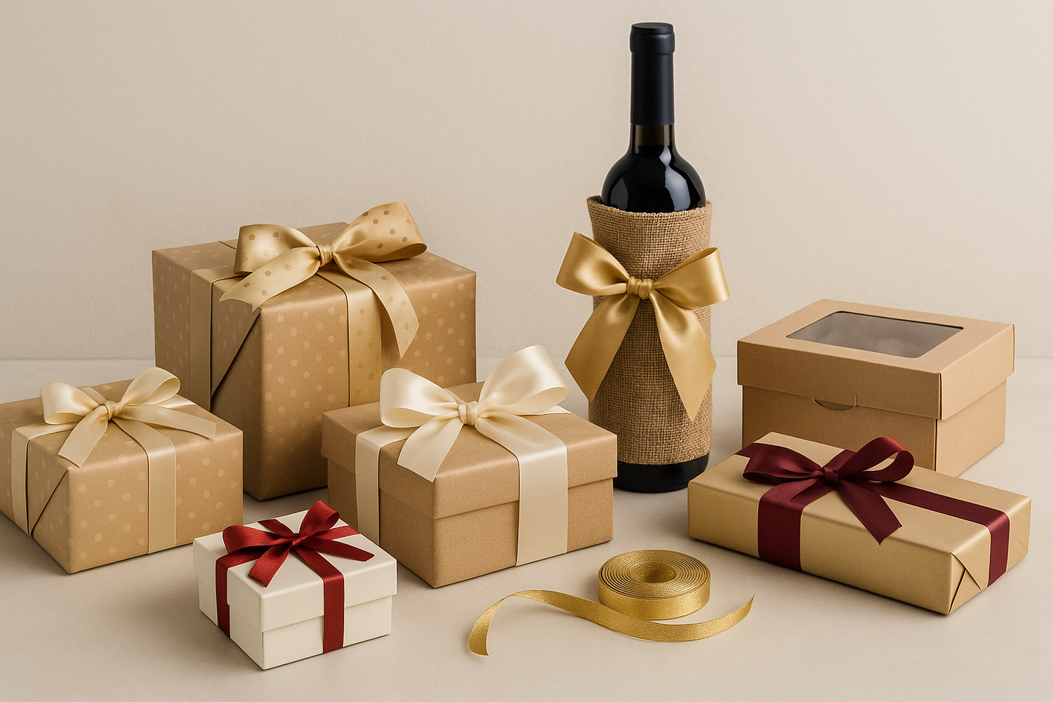 Packaging decorativo per dolci, regali e vini