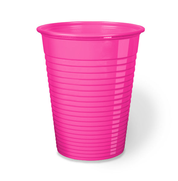 BICCH. COLORATI FUCSIA 200CC 50PZ