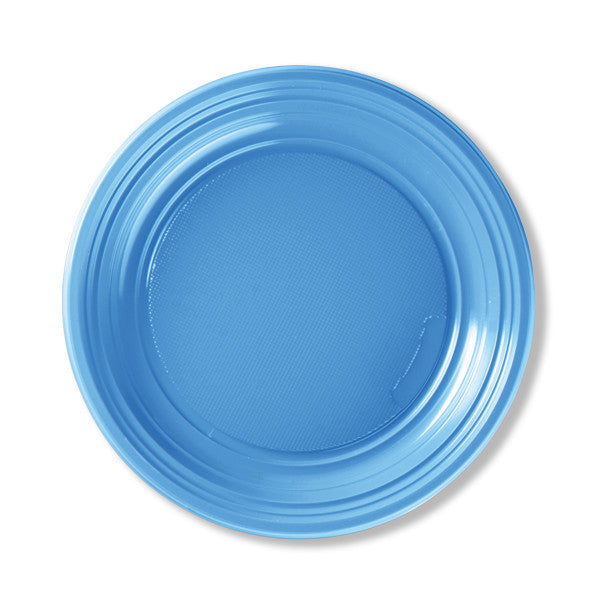 PIATTO DESS. ARISTEA O̸170 AZZURRO PZ.50