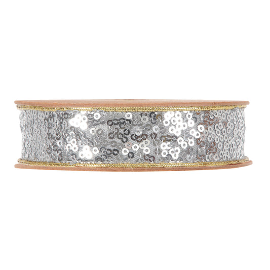 SHINY CIRCLES MM25X5MT SILVER