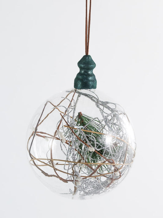 DECORO D.15CM C.RAMETTI D'APP VETRO