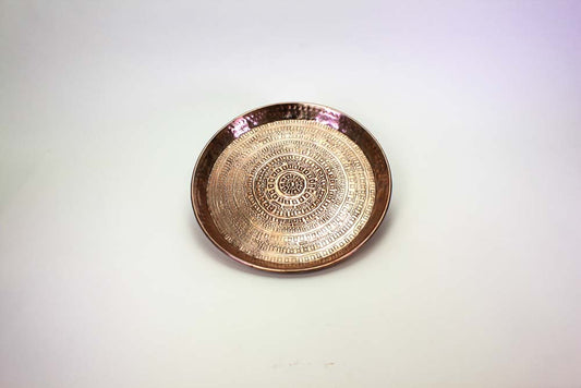 Tablett Mumbai, aluminium, rosé, D. 38 c