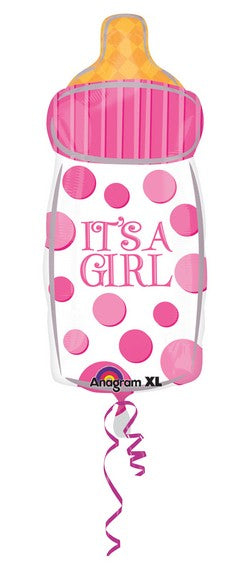 J/SHAPE: It`s A Girl Baby Bottle
