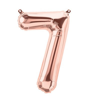 16/41cm. Number 7 - Rose Gold