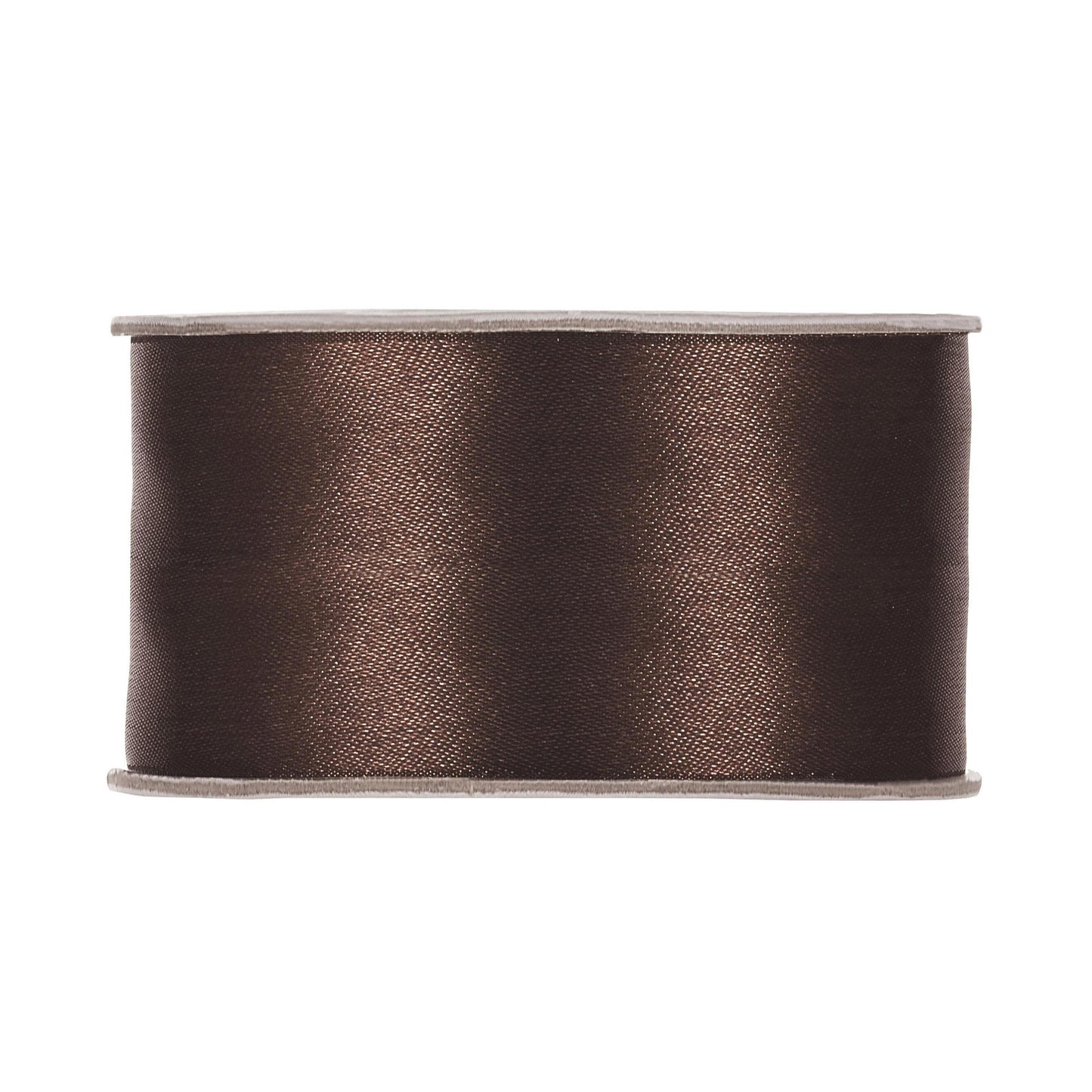 NASTRO RASO MM40X25MT DARK BROWN