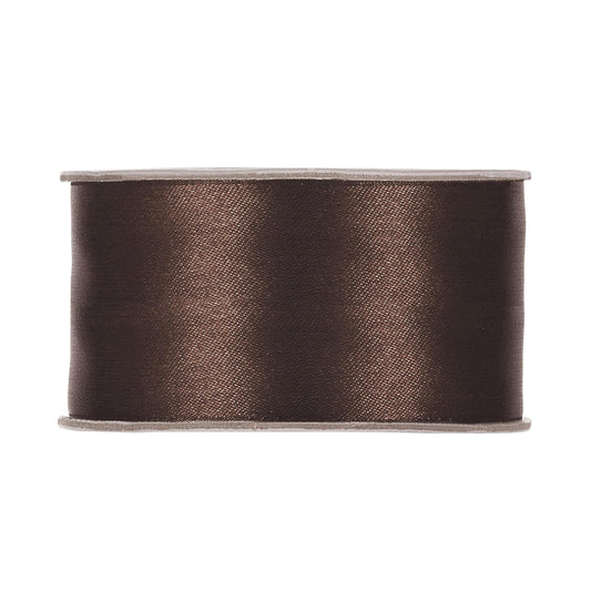 NASTRO RASO MM40X25MT DARK BROWN