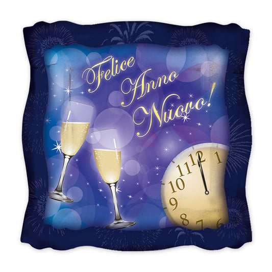 8 Piatti cm.19 x 19 New Year