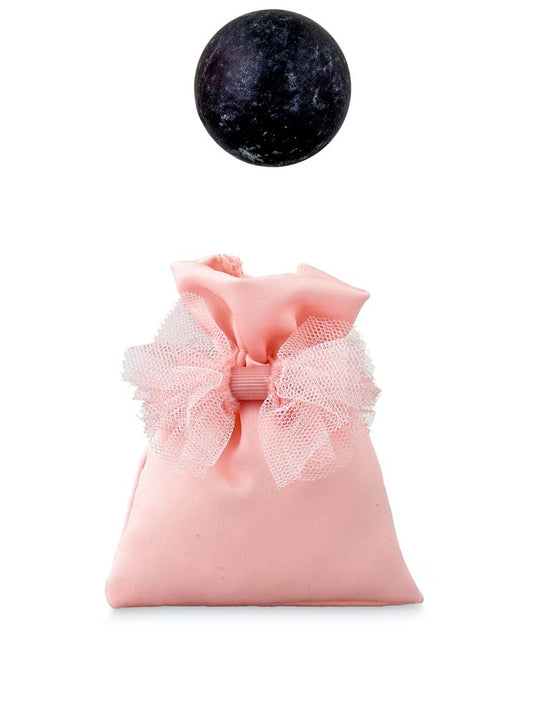 SACCHETTO ROSA C/FIOCCO TULLE