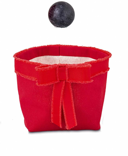 SACCOCCIO ROSSO CON FIOCCO