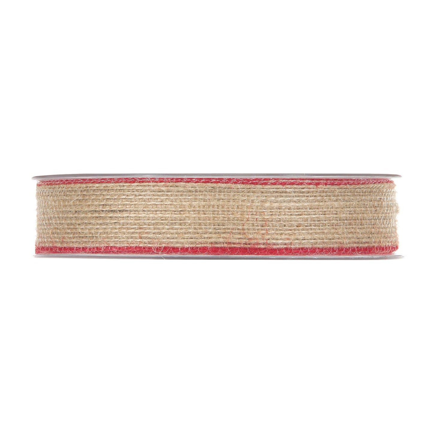 NASTRO JUTA COLOR MM15X12MT RED