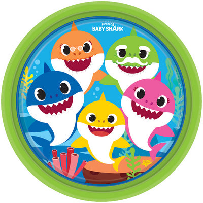 8 Plates Baby Shark 23cm