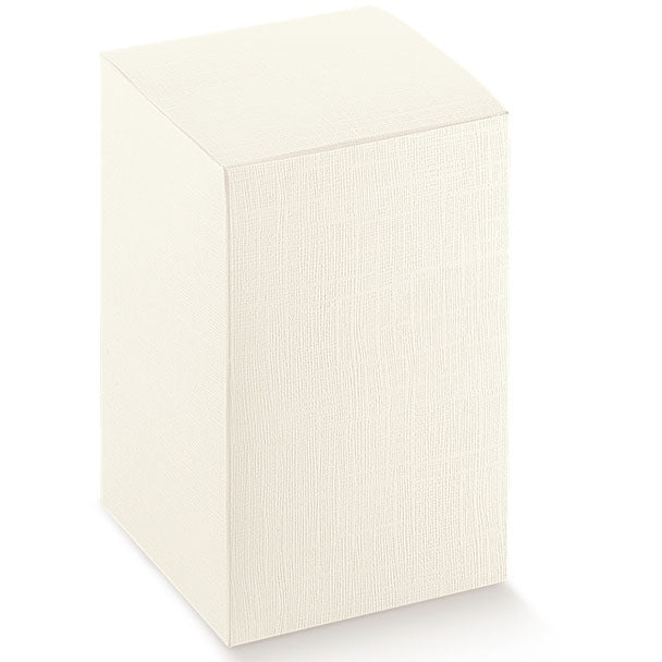 SCATOLA BOMB. PIEGH. 80X80X110 SETA BIA
