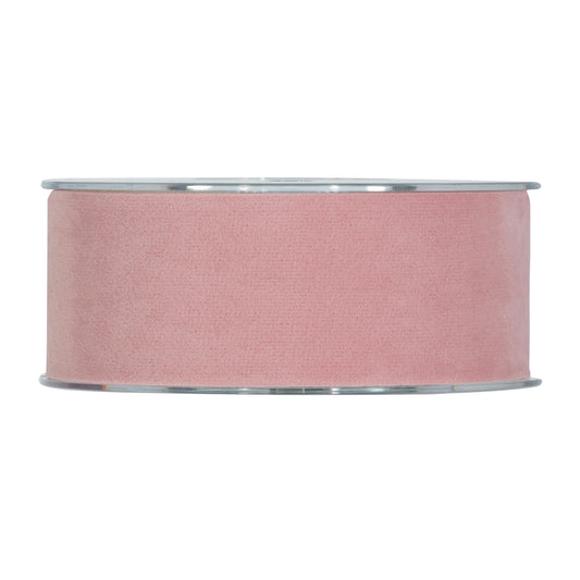 Nastro in velluto rosa