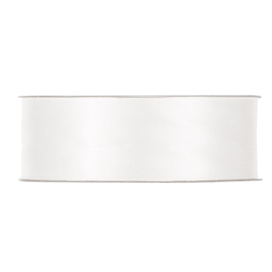 Nastro doppio raso avorio 25 mm x 50 m