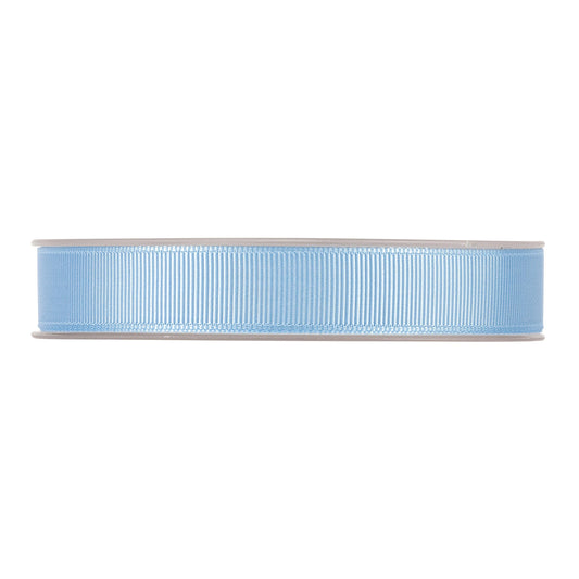 Nastro gros-grain celeste 15 mm x 20 m