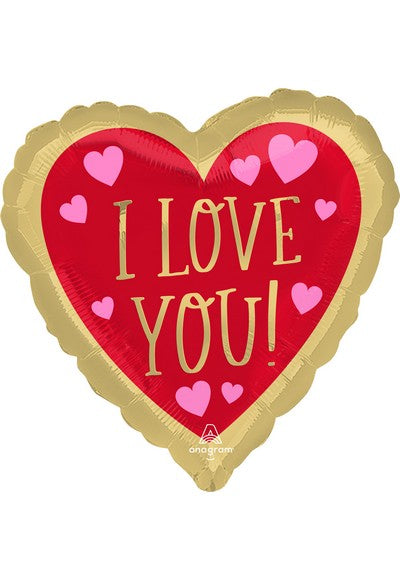Love You Red & Gold
