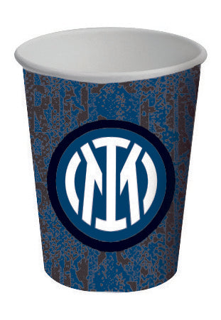 Bicchiere carta 266 ml Inter