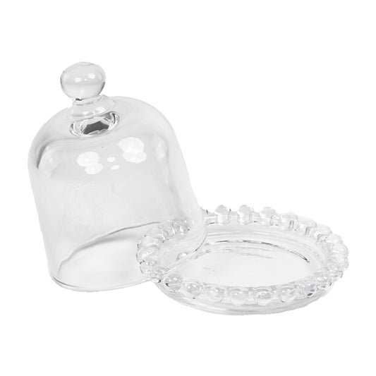 BURRIERA TRASPARENTE D.10X9CM VETRO