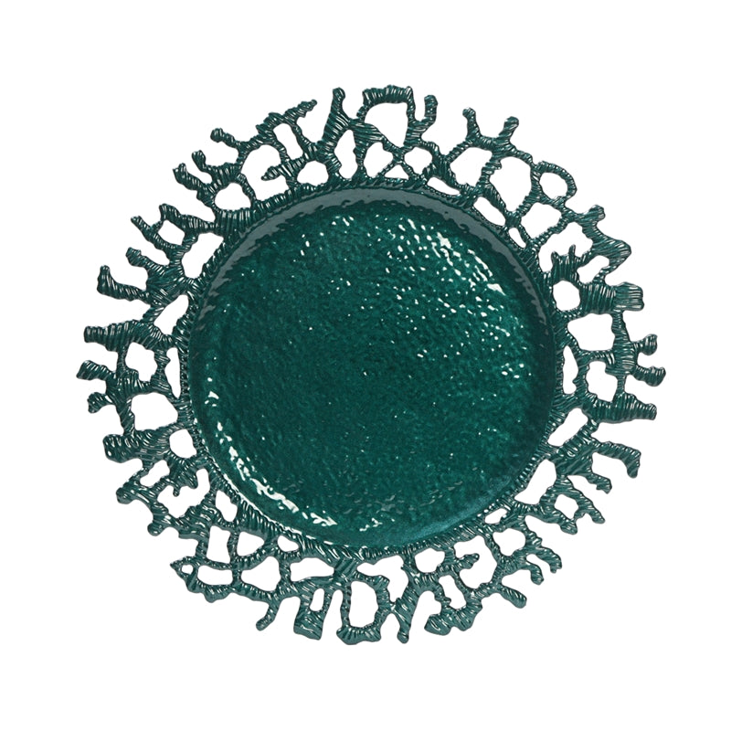 SOTTOPIATTO VERDE D.33CM PVC