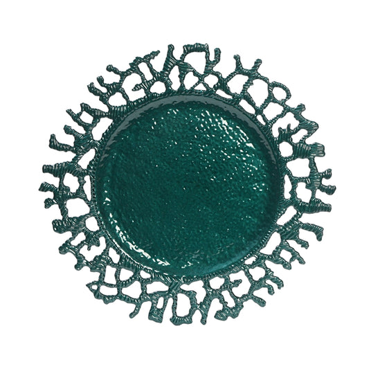SOTTOPIATTO VERDE D.33CM PVC