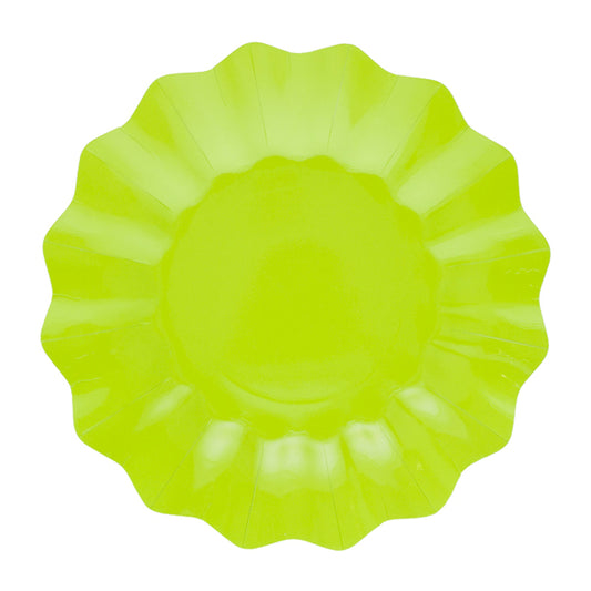 CF. 8  PIATTI  NEW SHAPE CM 27  LIME