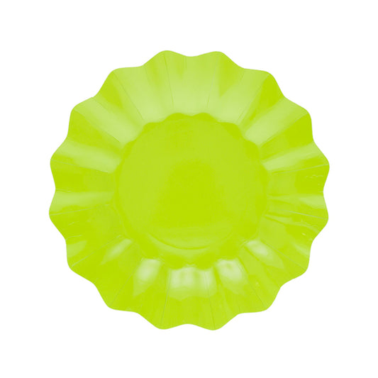 CF. 8  PIATTI  NEW SHAPE CM 21 LIME