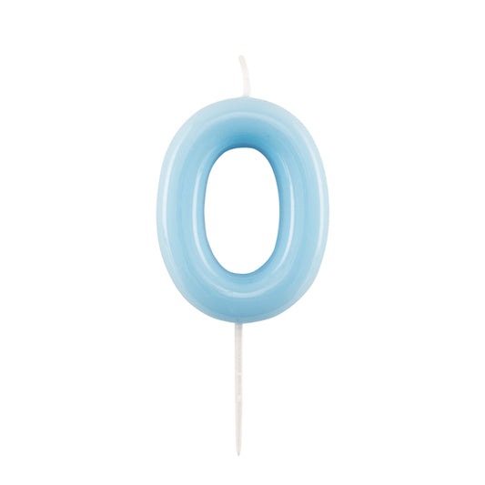 CANDELINA GLOSSY N 0  CM 10.5 AZZURRO C/