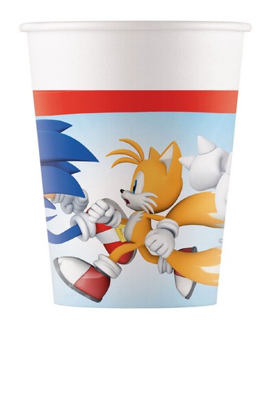Bicchiere carta 8 pz FSC * Sonic