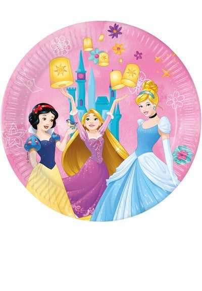 PIATTO 23 CM 8 pz princess live you